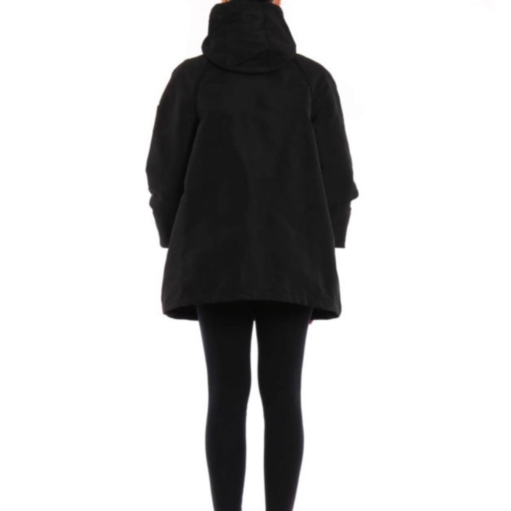 Moncler Giubbotto Maquereau Jacket Size 4 XL Raincoat Black - Picture 3 of 11